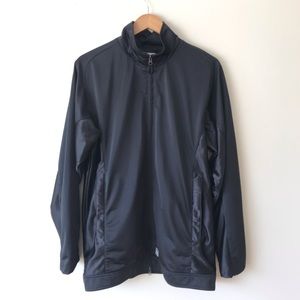 Vintage Nike Men’s zipper up black jacket size M